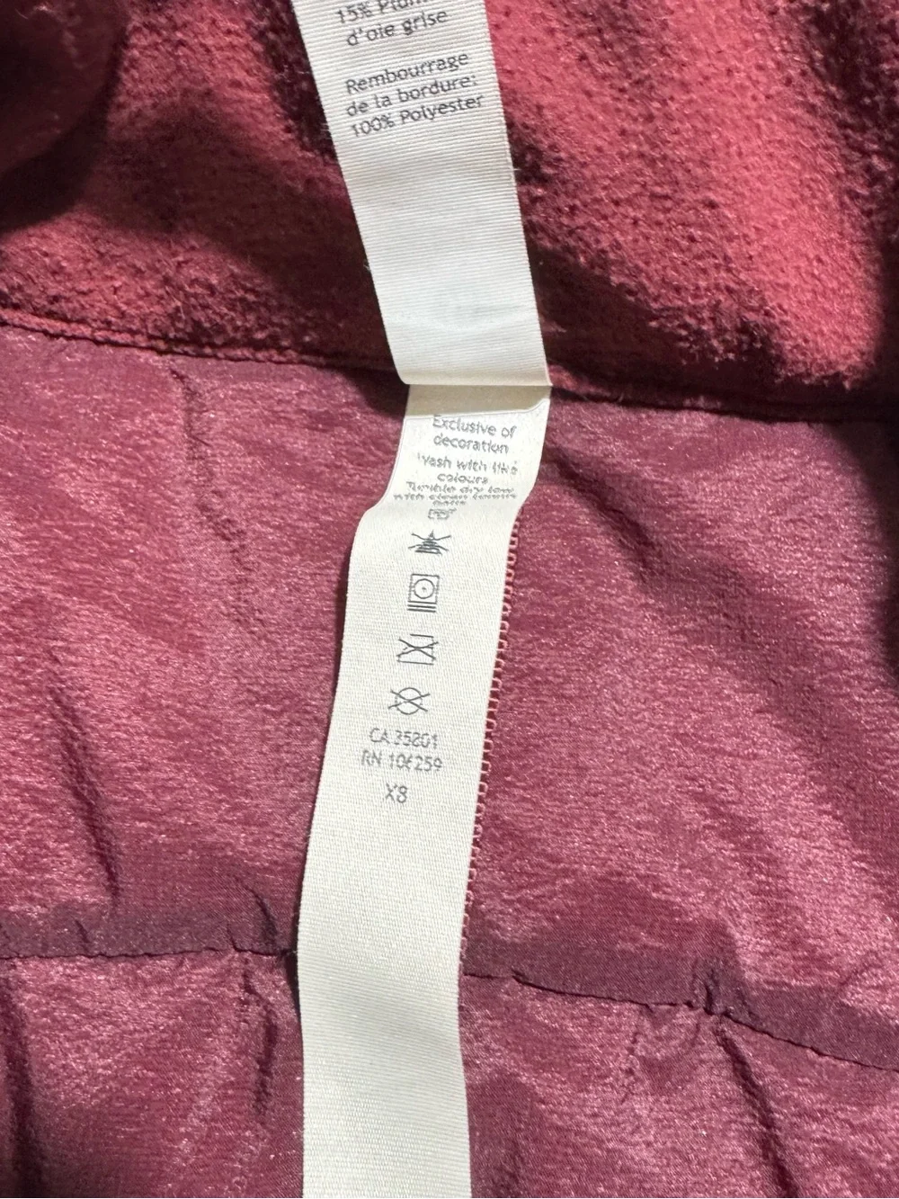 Lululemon Jacket Womens 6 Down For It All Vest Full Zip Grey Goose Down Pockets